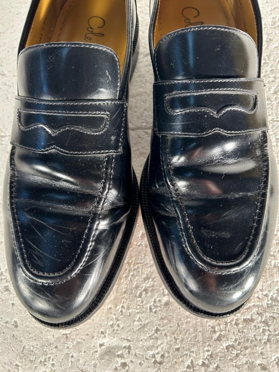 Cole Haan SZ 10 Black Leather Classic Penny Loafer Office Academia Old $ Wedding main image 4